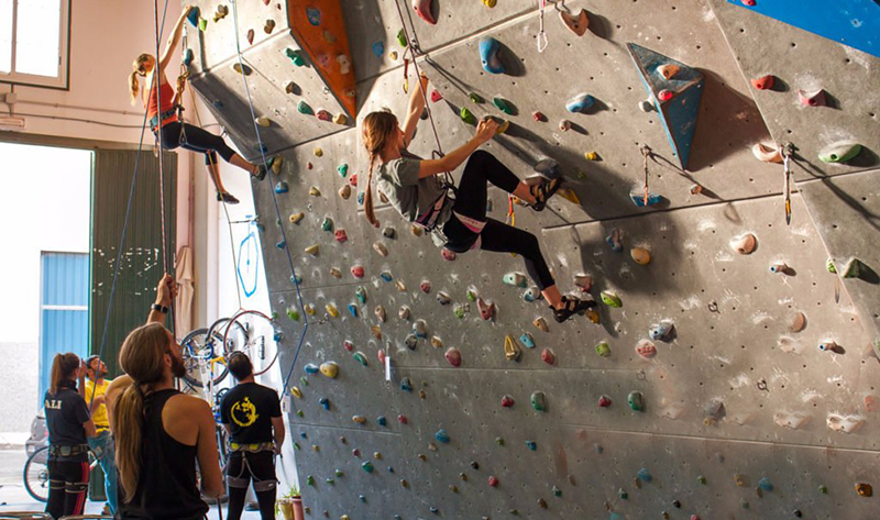 Indoor Rock Climbing